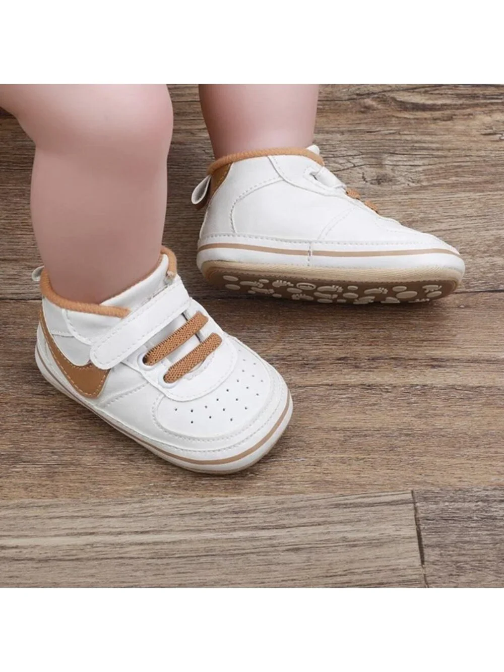 Unisex Baby Sneakers for Boys & Girls - Non-Slip Soft Sole Crib First Walkers
